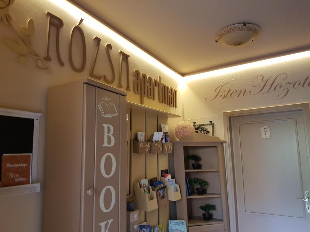 Rozsa Apartman Alsóörs 외부 사진
